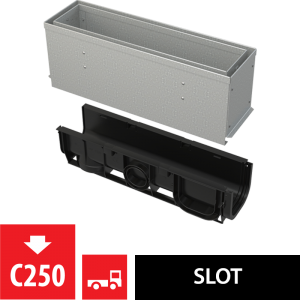 Venkovní žlab štěrbinový - AVZ101S - R122R